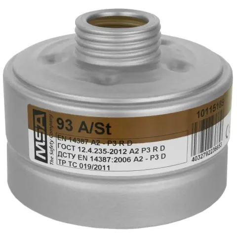 Beställ idag MSA 93A/P3 Kombinationsfilter